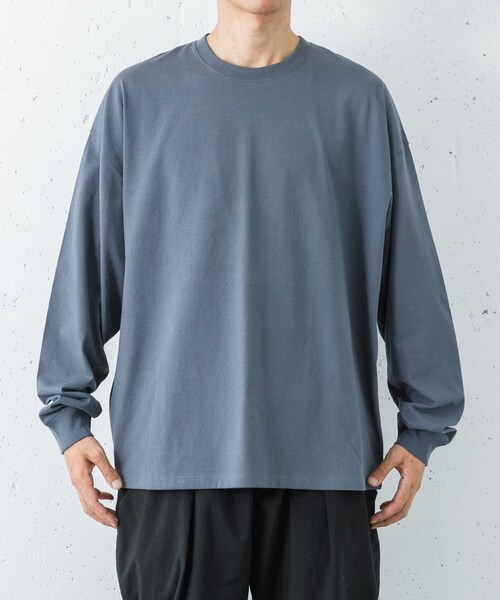 トップス wide dad Dad LONG-SLEEVE T-SHIRTS D.NVY URBAN RESEARCH（アーバンリサーチ）の「Dad LONG-SLEEVE T