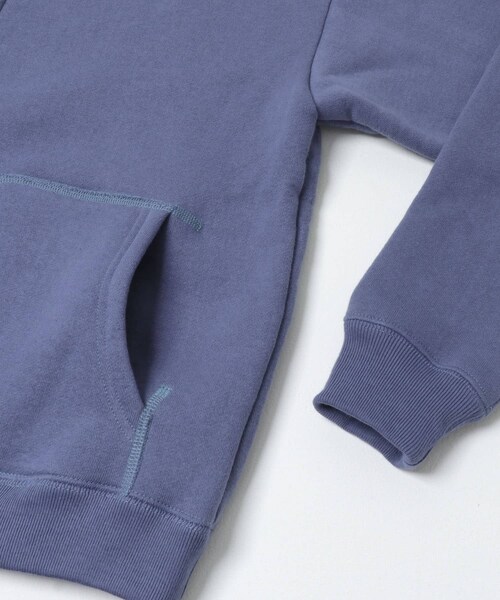URBAN RESEARCH（アーバンリサーチ）の「YOUNG&OLSEN　GOOD OLD SWEAT ZIP PARKA（パーカー・メンズ・VTG ORANGE/VTG BLUE・4/5）」の9枚目の写真