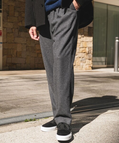 URBAN RESEARCH DOORS（アーバンリサーチドアーズ）の「ウール混ヘリンボーンイージートラウザー（その他パンツ・メンズ・BROWN/BLACK・M/L）」の16枚目の写真