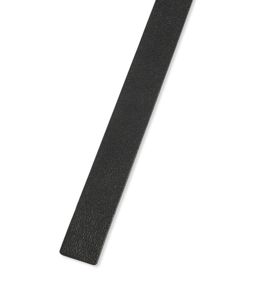 ROPE'(ロペ)の「ギボシロングベルト(ベルト・レディース・ブラック/ダークブラウン・F)」の5枚目の写真