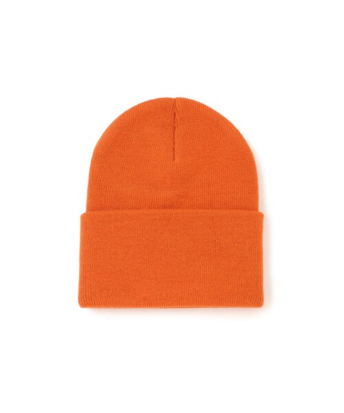 ADAM ET ROPE'（アダムエロペ）の「【carhartt/カーハート】ACRYLIC WATCH HAT（ニットキャップ/ビーニー・レディース・ブラック/ブラウン/カーキ/オレンジ・F）」の8枚目の写真
