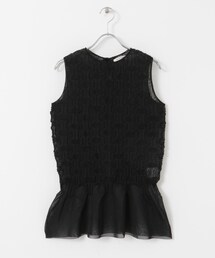 OPEN SESAME CLUB sheerlattice tops