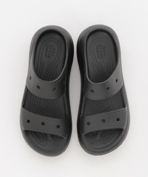 URBAN RESEARCH（アーバンリサーチ）の「クロックス　CRUSH SANDAL（サンダル・レディース・BLACK/BONE・23/24/25）」の5枚目の写真