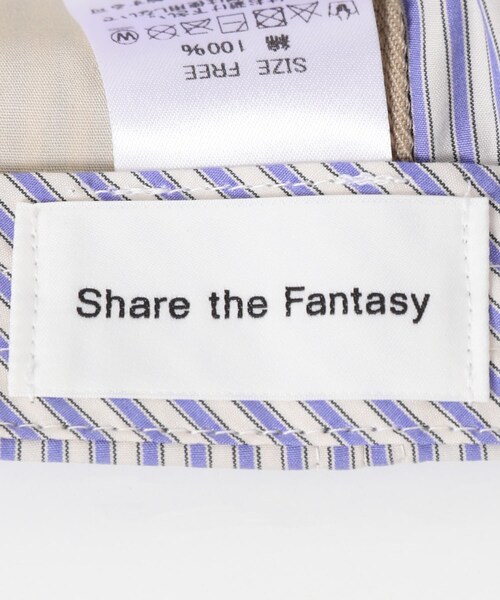 URBAN RESEARCH(アーバンリサーチ)の「Share the Fantasy 6 PANEL LONG BRIM CAP(キャップ・メンズ・BLUE(ST)・Free)」の6枚目の写真