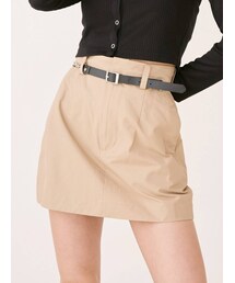 EVRIS | チェーンベルトミニスカート【セットアップ着用可能】(スカート)