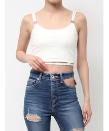 GYDA | Symmetry GYDAウエストバインダービスチェ(ニット/セーター)