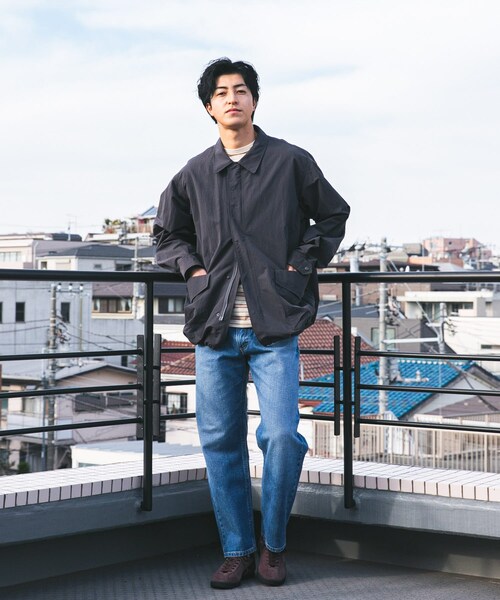 URBAN RESEARCH DOORS(アーバンリサーチドアーズ)の「『別注』Snow Peak Apparel×DOORS NYLON WASHER JACKET(テーラードジャケット・メンズ・GREIGE/CHARCOAL/BLACK・M/L/XL)」の21枚目の写真