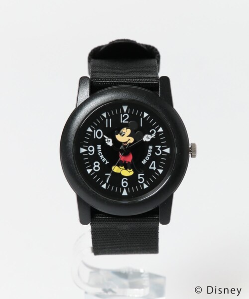 URBAN RESEARCH Sonny Label（アーバンリサーチサニーレーベル）の「Disney　MICKEY WATCH（アナログ腕時計・レディース・ブラック/ブラウン・one）」の4枚目の写真