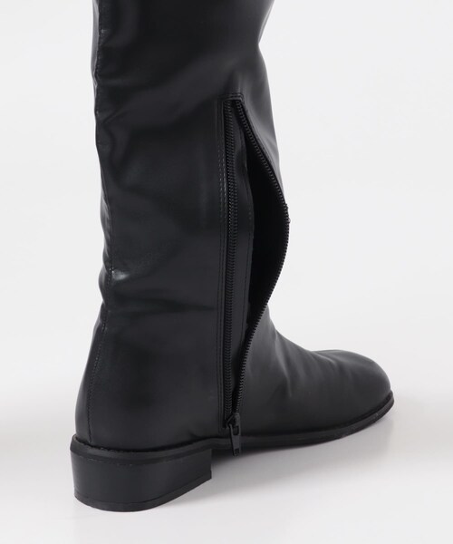 KBF（ケイビーエフ）の「プランプトゥロングブーツ（ブーツ・レディース・D.BROWN/BLACK・36/37/38）」の16枚目の写真