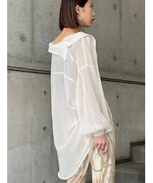 EMODA | シアーワイドシャツ(シャツ/ブラウス)