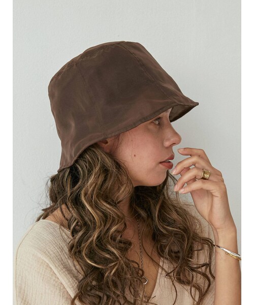 Ungrid（アングリッド）の「シアーバケットハット（ハット・レディース・ブラック/ブラウン・F）」の9枚目の写真