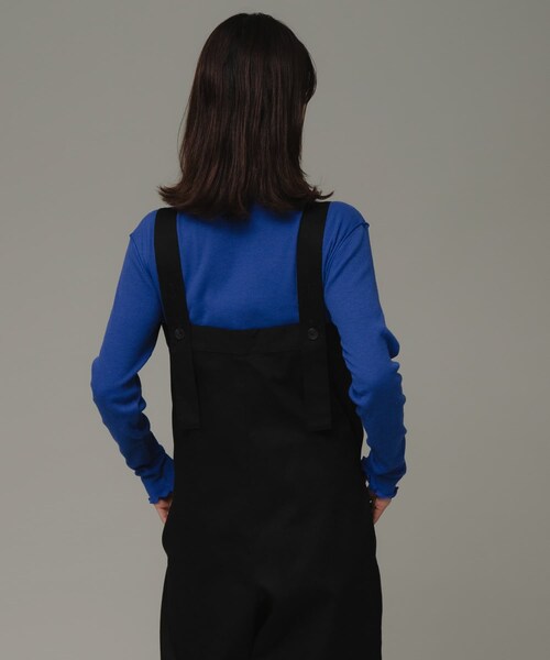URBAN RESEARCH Sonny Label（アーバンリサーチサニーレーベル）の「ハイウエストタックサロペット（サロペット/オーバーオール・レディース・ブラウン/ブラック・FREE）」の8枚目の写真