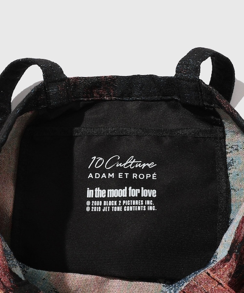 ADAM ET ROPE'(アダムエロペ)の「【花様年華 × 10Culture for ADAM ET ROPE'】TOTE BAG(トートバッグ・レディース・ブラック・F)」の11枚目の写真