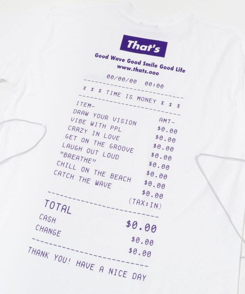 THE GOODLAND MARKET（ザグッドランドマーケット）の「『別注』That’s×TGM　the Dress（チュニック・レディース・white・FREE）」の12枚目の写真