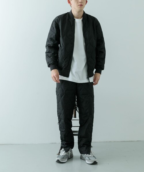 ITEMS URBANRESEARCH（アイテムズ アーバンリサーチ）の「TAION　Military MA-1 Down Jacket（その他アウター・メンズ・MULTI/BLK/OLV・M/L/XL）」の16枚目の写真