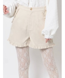 merry jenny | フリルコールショートパンツ(その他パンツ)