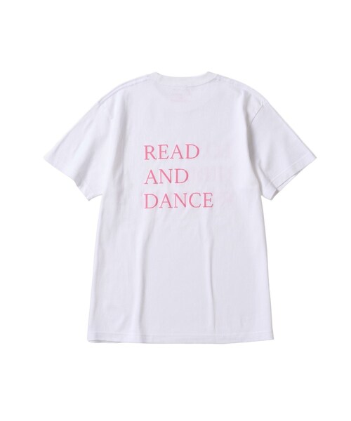 bonjour records(ボンジュールレコーズ)の「LOST GIRLS BOOKS for bonjour records BIG LOGO S/S Tee - ロストガールズブックス エクスクルーシブ Tシャツ(Tシャツ/カットソー・レディース・ホワイト/ダークブラウン/ピンク・F)」の7枚目の写真