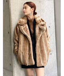 EMODA | ミディフェイクファーコート(その他アウター)