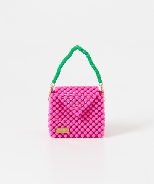 URBAN RESEARCH DOORS（アーバンリサーチドアーズ）の「TOOS　3WAY CHAIN BAG MINI（ショルダーバッグ・レディース・PINK・One）」の2枚目の写真