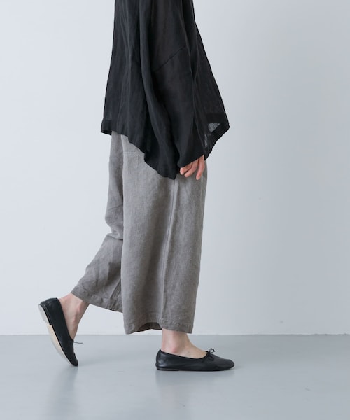 かぐれ（カグレ）の「MITTAN　起毛大麻ワイドパンツ（その他パンツ・レディース・薄炭・2）」の7枚目の写真
