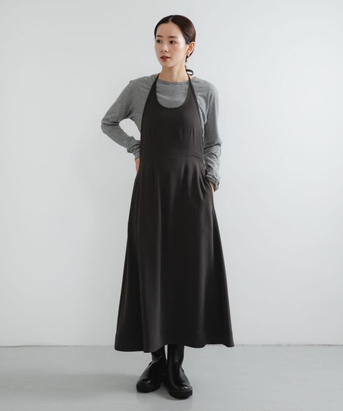 URBAN RESEARCH（アーバンリサーチ）の「ウールコットンロングスリーブカットソー（Tシャツ/カットソー・レディース・OFF WHITE/CHERRY RED/BLACK/BORDER・Free）」の21枚目の写真