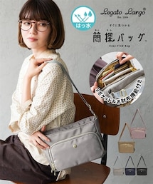 Legato Largo（レガートラルゴ）簡探バッグ 多機能ショルダー