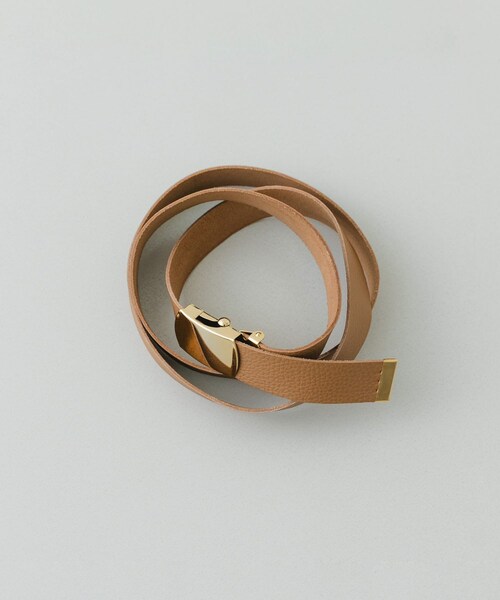 RODE SKO（ロデスコ）の「atelier brugge　ROLLER BUCKLE BELT（ベルト・レディース・BLACK/GREIGE/CHOCO・One）」の15枚目の写真