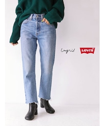 Ungrid | Levis別注 501CROP DENIM(デニムパンツ)