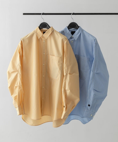 URBAN RESEARCH(アーバンリサーチ)の「DAIWA PIER39 TECH REGULAR COLLAR SHIRT L/S STRIPE(シャツ/ブラウス・メンズ・SAX/BRIGHTYEL・M/L/XL)」の13枚目の写真