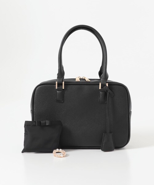 RODE SKO（ロデスコ）の「3セットチャームボストンバッグ（ボストンバッグ・レディース・BLACK/NAVY・One）」の17枚目の写真