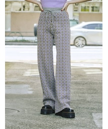 jouetie | ジャカードニットパンツ(その他パンツ)