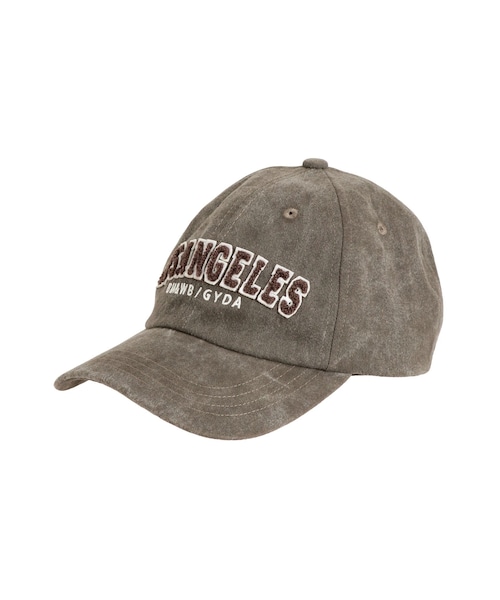 GYDA（ジェイダ）の「LOSANGELESサガラ刺繍CAP（キャップ・レディース・ボルドー/ベージュ・F）」の3枚目の写真