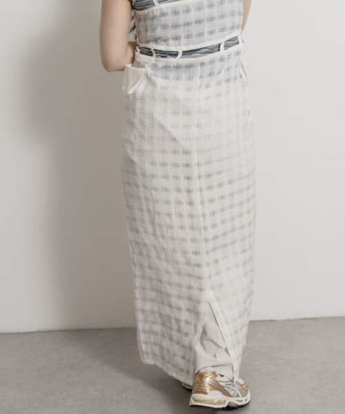 THE GOODLAND MARKET（ザグッドランドマーケット）の「&her　Layered Lace Onepiece（ワンピース・レディース・WHITE/BLACK・FREE）」の5枚目の写真