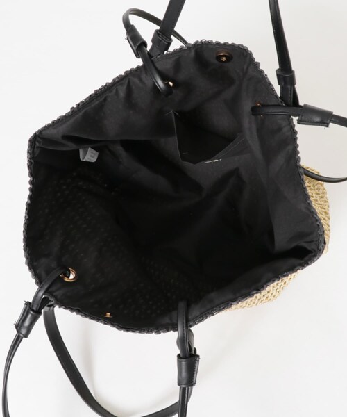 THE GOODLAND MARKET（ザグッドランドマーケット）の「SHIRALEAH　SYRACUSE TOTE（トートバッグ・レディース・PINK/BLACK/GREEN・one）」の10枚目の写真