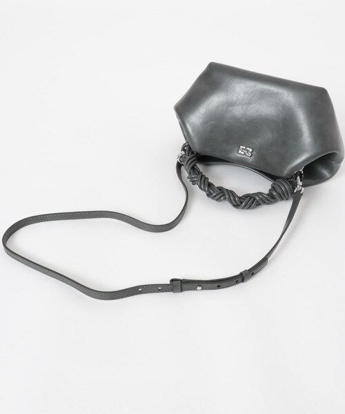 URBAN RESEARCH（アーバンリサーチ）の「GANNI　Bou Bag Small（ハンドバッグ・レディース・Steal Grey・-）」の6枚目の写真