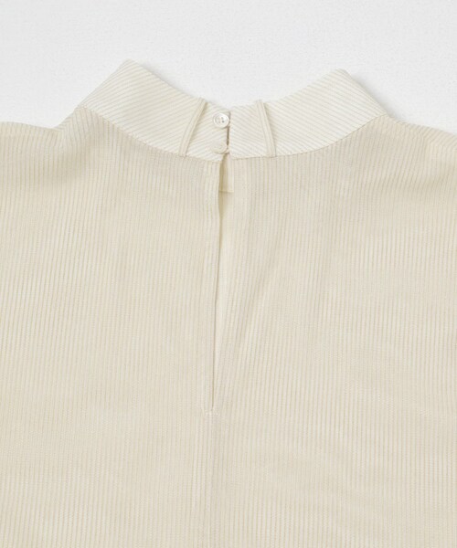 URBAN RESEARCH ROSSO（アーバンリサーチロッソ）の「シアーラメチュールフレアスリーブブラウス（シャツ/ブラウス・レディース・OFF WHITE/BLACK・Free）」の15枚目の写真