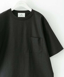 『接触冷感/イージーケア』リネン混ショートスリーブTシャツ