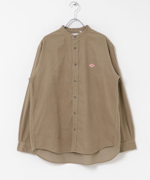 URBAN RESEARCH DOORS（アーバンリサーチドアーズ）の「DANTON　BAND COLLAR SHIRTS LONG-SLEEVE（シャツ/ブラウス・メンズ・LT.GREY/CHARCOAL/SAND BEIGE・38/40/42）」の20枚目の写真