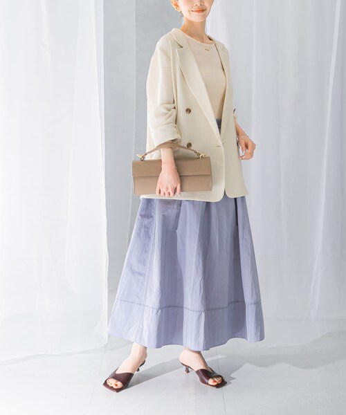 URBAN RESEARCH ROSSO（アーバンリサーチロッソ）の「カラミダブルジャケット（テーラードジャケット・レディース・black×off/beige×off・36/38）」の11枚目の写真