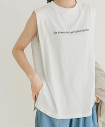 ITEMS URBANRESEARCH | ショルダータックロゴTシャツ(Tシャツ/カットソー)