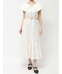 dazzlin | バリエーションビッグカラーワンピース(ワンピース)