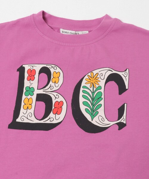 URBAN RESEARCH DOORS(アーバンリサーチドアーズ)の「BOBO CHOSES SPRING LETTERS T-SHIRTS(KIDS)(その他トップス・キッズ・PURPLE・4-5y/6-7y/8-9y)」の6枚目の写真