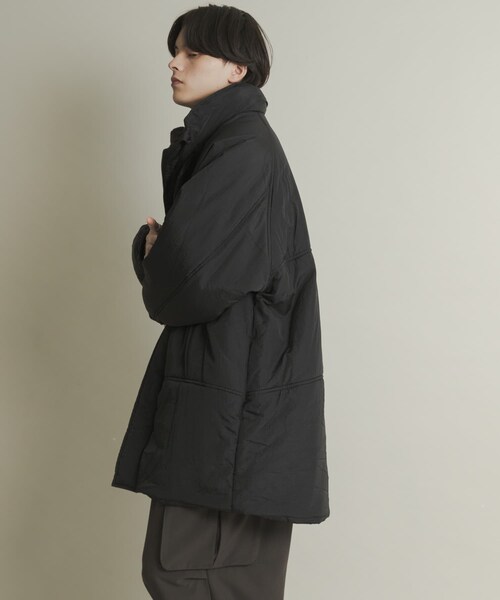 SENSE OF PLACE by URBAN RESEARCH(センスオブプレイスバイアーバンリサーチ)の「『URTECH』『ユニセックス』パデッドモンスターコート(その他アウター・メンズ・BLACK/GREIGE/BLUE・M/L)」の11枚目の写真