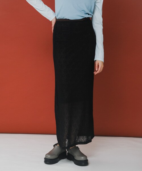 LAATO（ラート）の「melon lace skirt（スカート・レディース・インク/サブレ/パール・Free）」の22枚目の写真