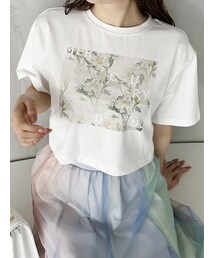 プランティカプリントTシャツ