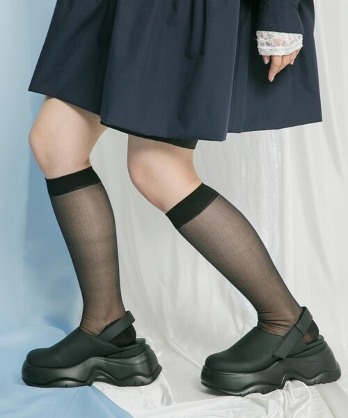 KBF（ケイビーエフ）の「サボベルトサンダル（サンダル・レディース・BEIGE/BLACK・37/38）」の6枚目の写真