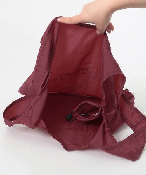 URBAN RESEARCH(アーバンリサーチ)の「パッカブルエコバッグ(その他雑貨・メンズ・BEIGE/BORDEAUX/KHAKI/GREGE/BLACK・FREE)」の20枚目の写真
