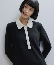 【WEB限定】ポロシャツワンピース