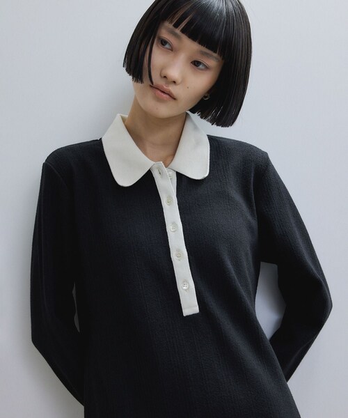 【WEB限定】ポロシャツワンピース