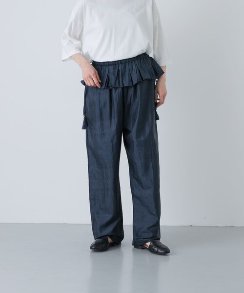 かぐれ(カグレ)の「BUNON FLAP PANTS(その他パンツ・レディース・CHARCOAL・L)」の4枚目の写真
